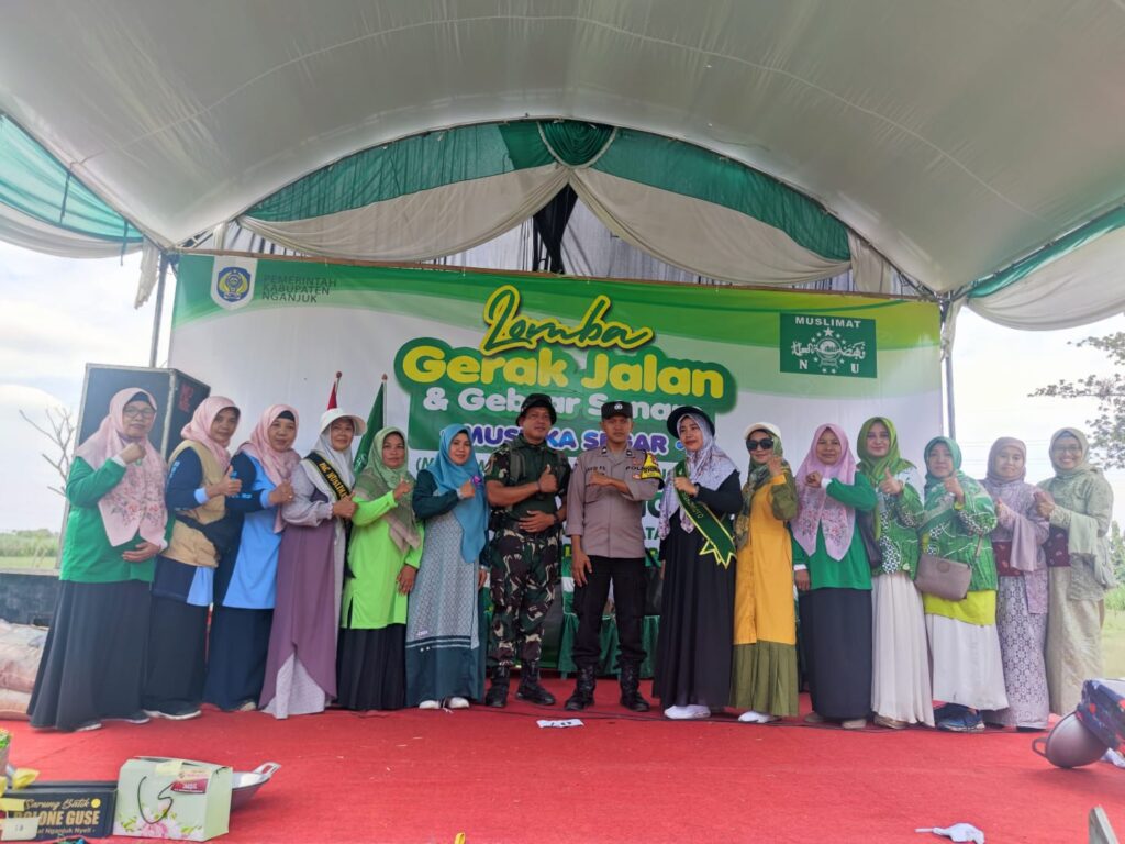 Harlah PC Muslimat NU Gerak Jalan