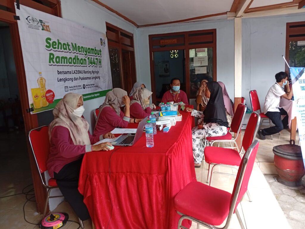 Lazisnu Lengkong dan Puskesmas