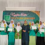 PAC Fatayat NU Berbek Gelar Pengajian Ahad Legi, Halal Bihalal, dan Peringati Harlah ke-76
