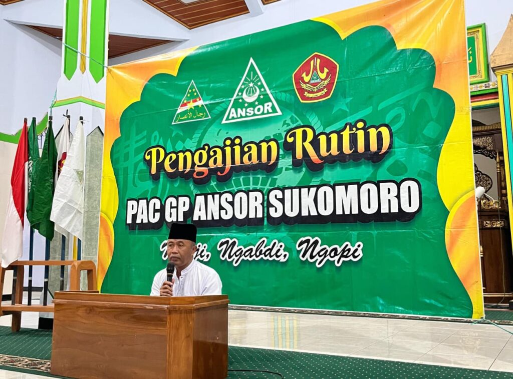 Pengajian Rutin Ansor Sukomoro