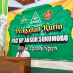 Rutinan PAC GP Ansor Sukomoro: Ngaji Kitab Jadi Spirit Konsolidasi Kader Ansor-Banser se-Kecamatan Sukomoro